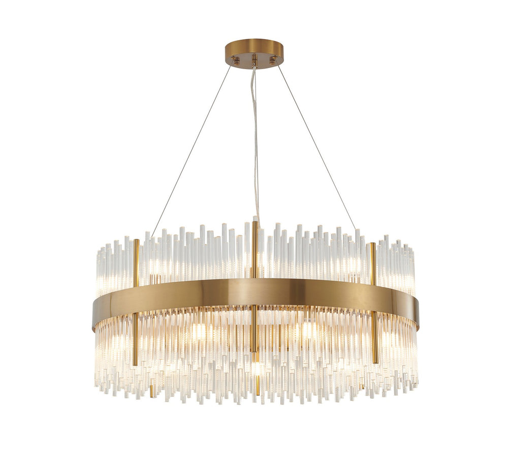 Bethel International Canada - LED Chandelier - Gold- Union Lighting Luminaires Decor