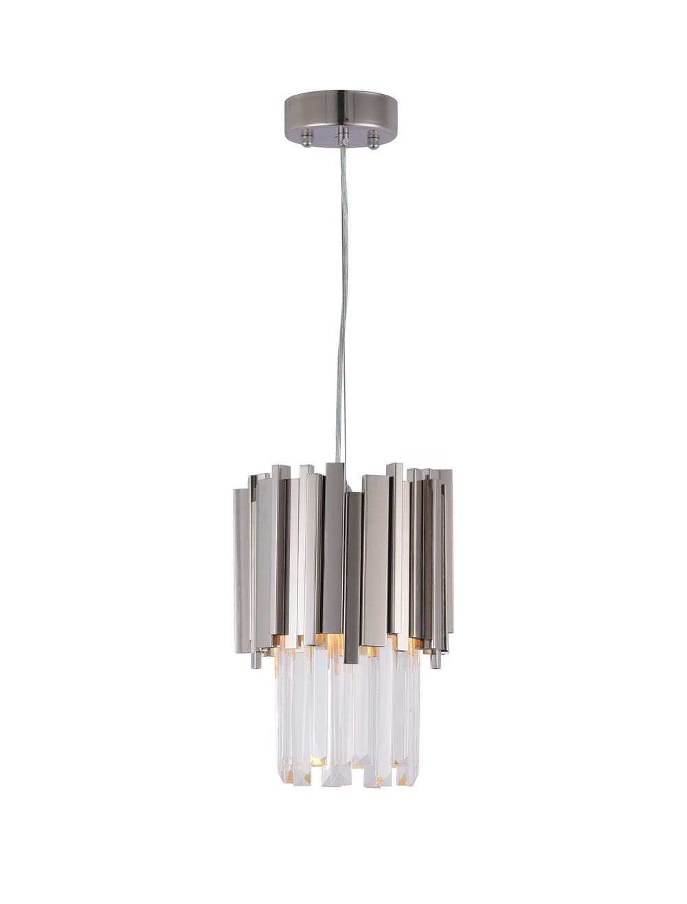 Bethel International Canada - Three Light Pendant - Chrome- Union Lighting Luminaires Decor