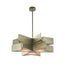 Bethel International Canada - Six Light Chandelier - Silver- Union Lighting Luminaires Decor