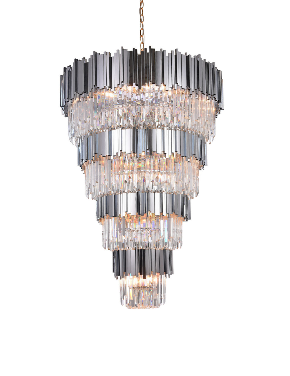 Bethel International Canada - 42 Light Chandelier - Chrome- Union Lighting Luminaires Decor