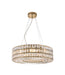 Bethel International Canada - Eight Light Chandelier - Gold- Union Lighting Luminaires Decor