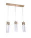 Bethel International Canada - Three Light Chandelier - Gold- Union Lighting Luminaires Decor