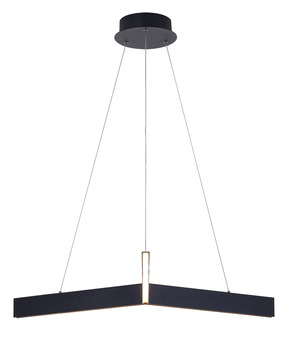 Bethel International Canada - LED Chandelier - Black- Union Lighting Luminaires Decor