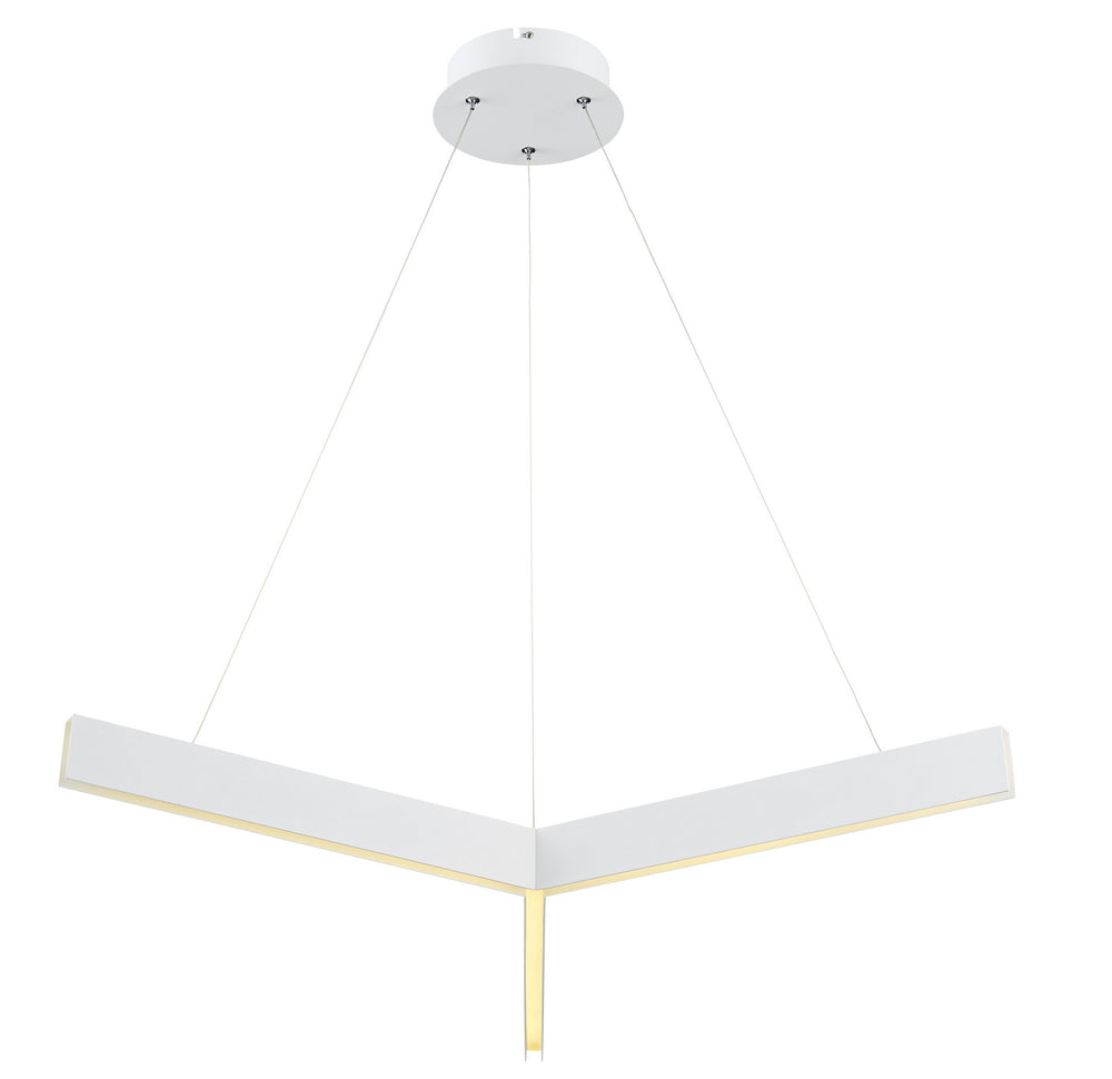 Bethel International Canada - LED Chandelier - White- Union Lighting Luminaires Decor