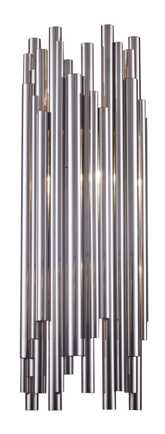 Bethel International Canada - Two light Wall Sconce - Shiny Nickel- Union Lighting Luminaires Decor