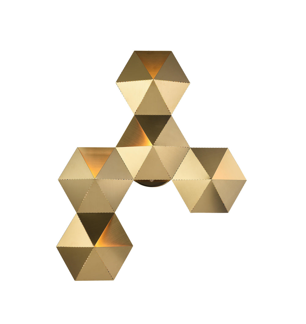 Bethel International Canada - LED Wall Sconce - Gold- Union Lighting Luminaires Decor