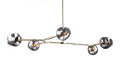 Bethel International Canada - Five Light Chandelier - Brass- Union Lighting Luminaires Decor
