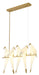 Bethel International Canada - LED Chandelier - Gold- Union Lighting Luminaires Decor