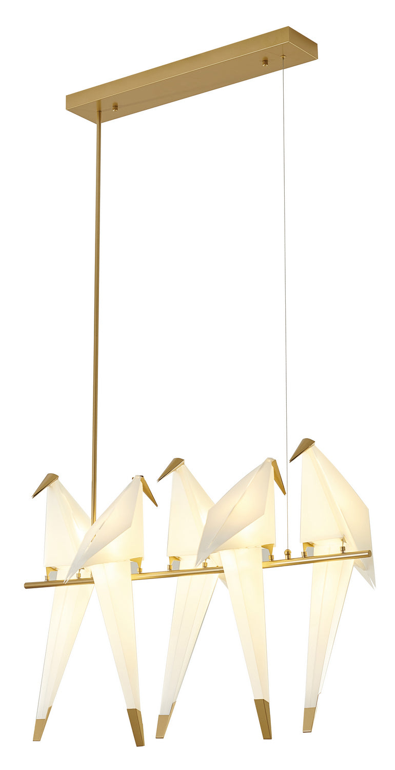 Bethel International Canada - LED Chandelier - Gold- Union Lighting Luminaires Decor