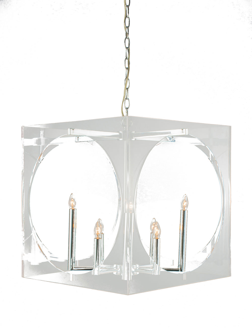 Bethel International Canada - Eight Light Chandelier - Chrome- Union Lighting Luminaires Decor