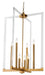 Bethel International Canada - Eight Light Chandelier - Bronzed- Union Lighting Luminaires Decor