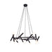 Bethel International Canada - 20 Light Chandelier - Matte Black- Union Lighting Luminaires Decor
