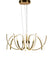 Bethel International Canada - LED Chandelier - Gold- Union Lighting Luminaires Decor