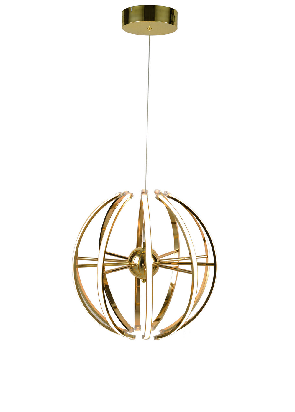 Bethel International Canada - LED Chandelier - Gold- Union Lighting Luminaires Decor