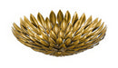 Bethel International Canada - Three Light Flush Mount - Gold- Union Lighting Luminaires Decor
