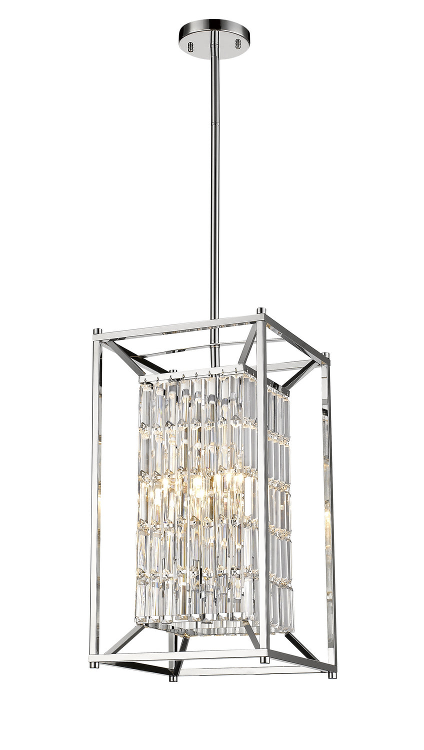 Bethel International Canada - Four Light Chandelier - Chrome- Union Lighting Luminaires Decor