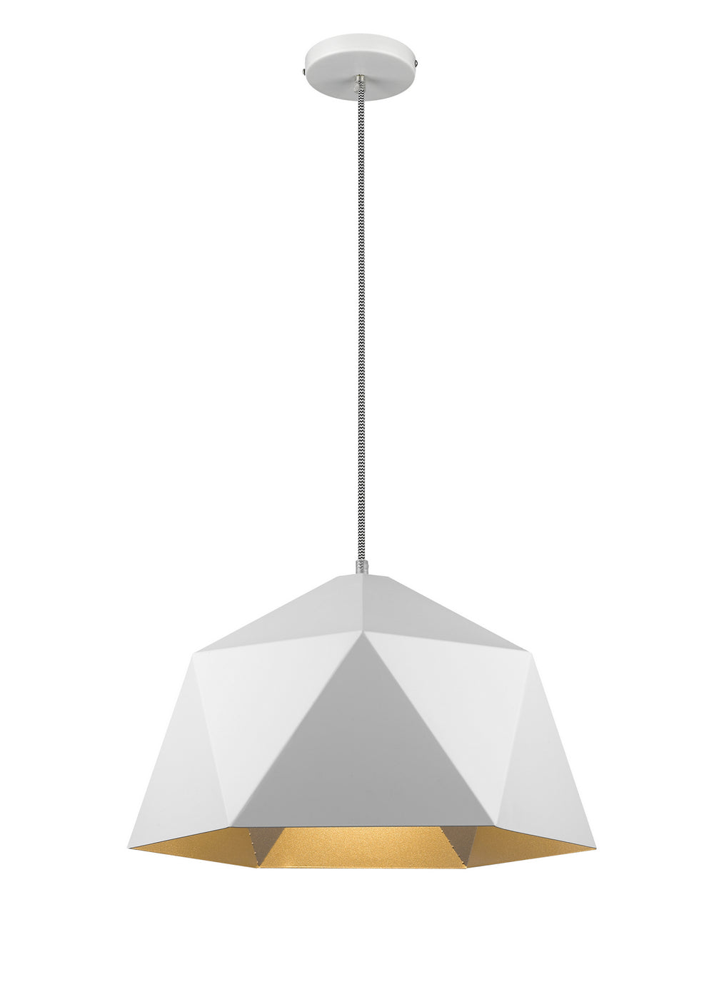 Bethel International Canada - One Light Pendant - White- Union Lighting Luminaires Decor