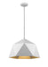 Bethel International Canada - One Light Pendant - White- Union Lighting Luminaires Decor