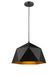 Bethel International Canada - One Light Pendant - Black- Union Lighting Luminaires Decor