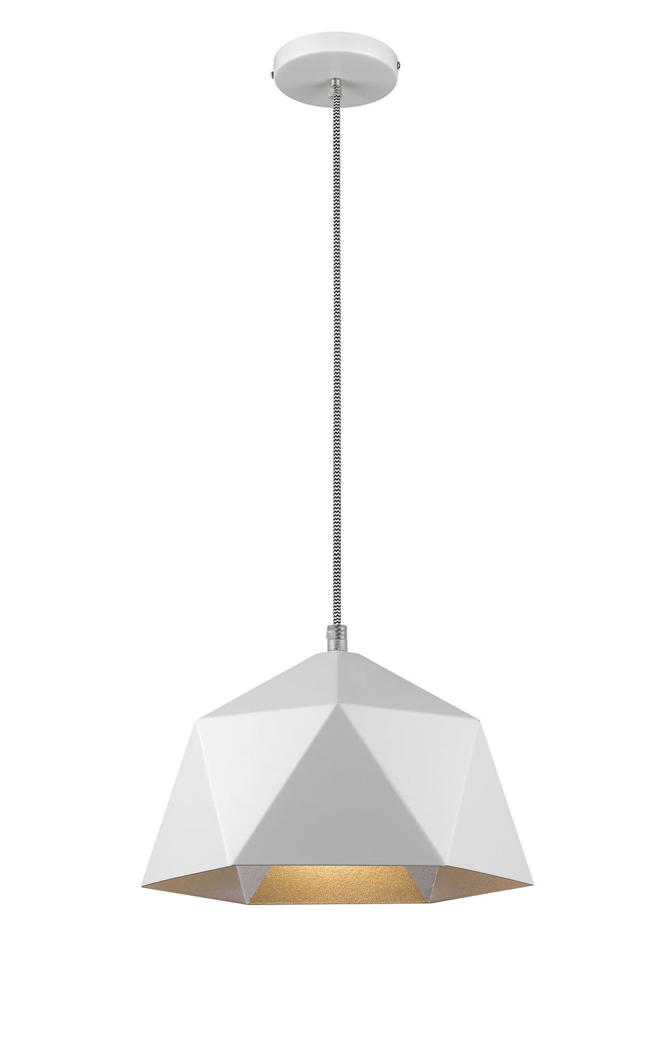 Bethel International Canada - One Light Pendant - White- Union Lighting Luminaires Decor