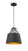 Bethel International Canada - One Light Pendant - Black- Union Lighting Luminaires Decor