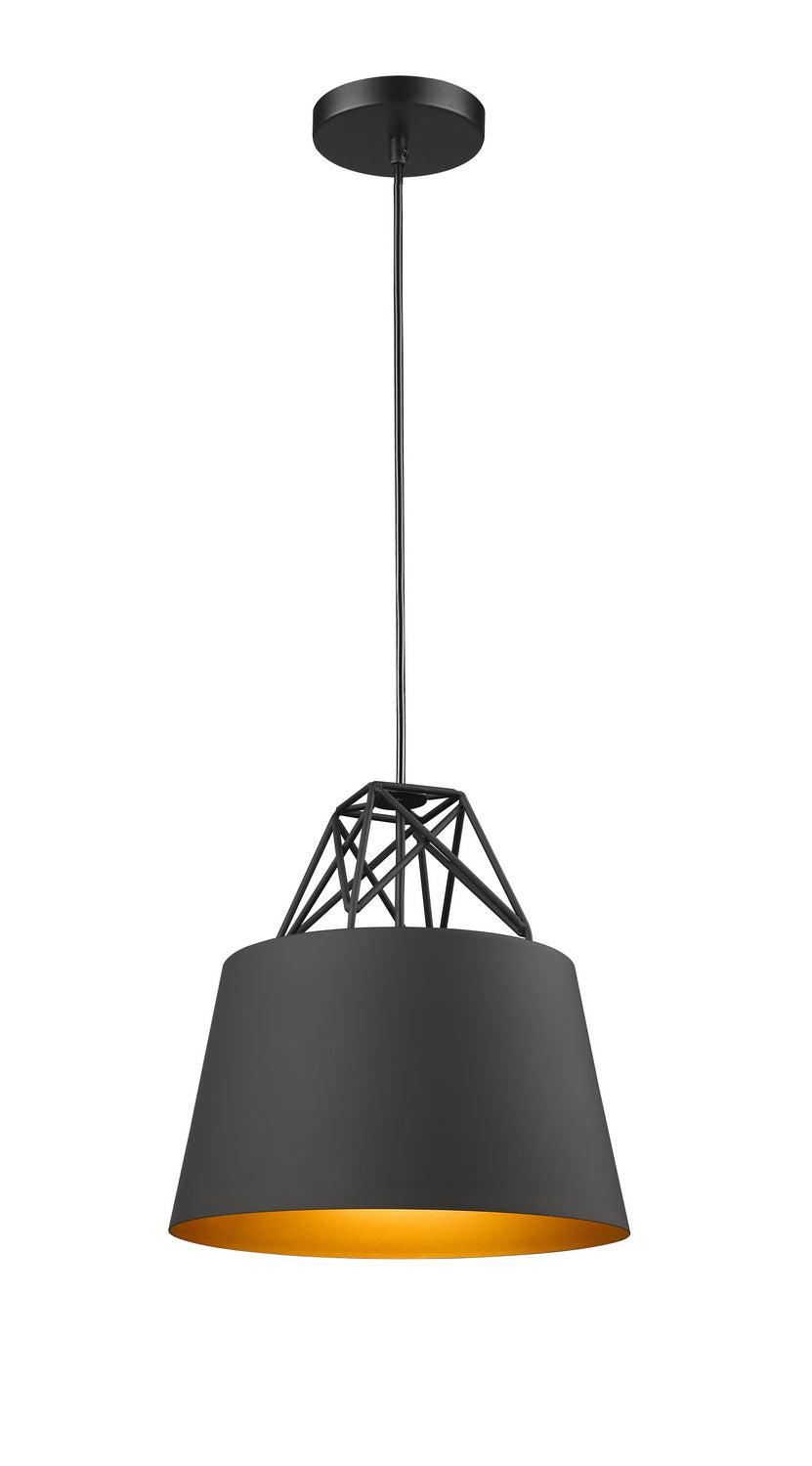 Bethel International Canada - One Light Pendant - Black- Union Lighting Luminaires Decor