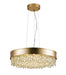 Bethel International Canada - LED Chandelier - Gold- Union Lighting Luminaires Decor