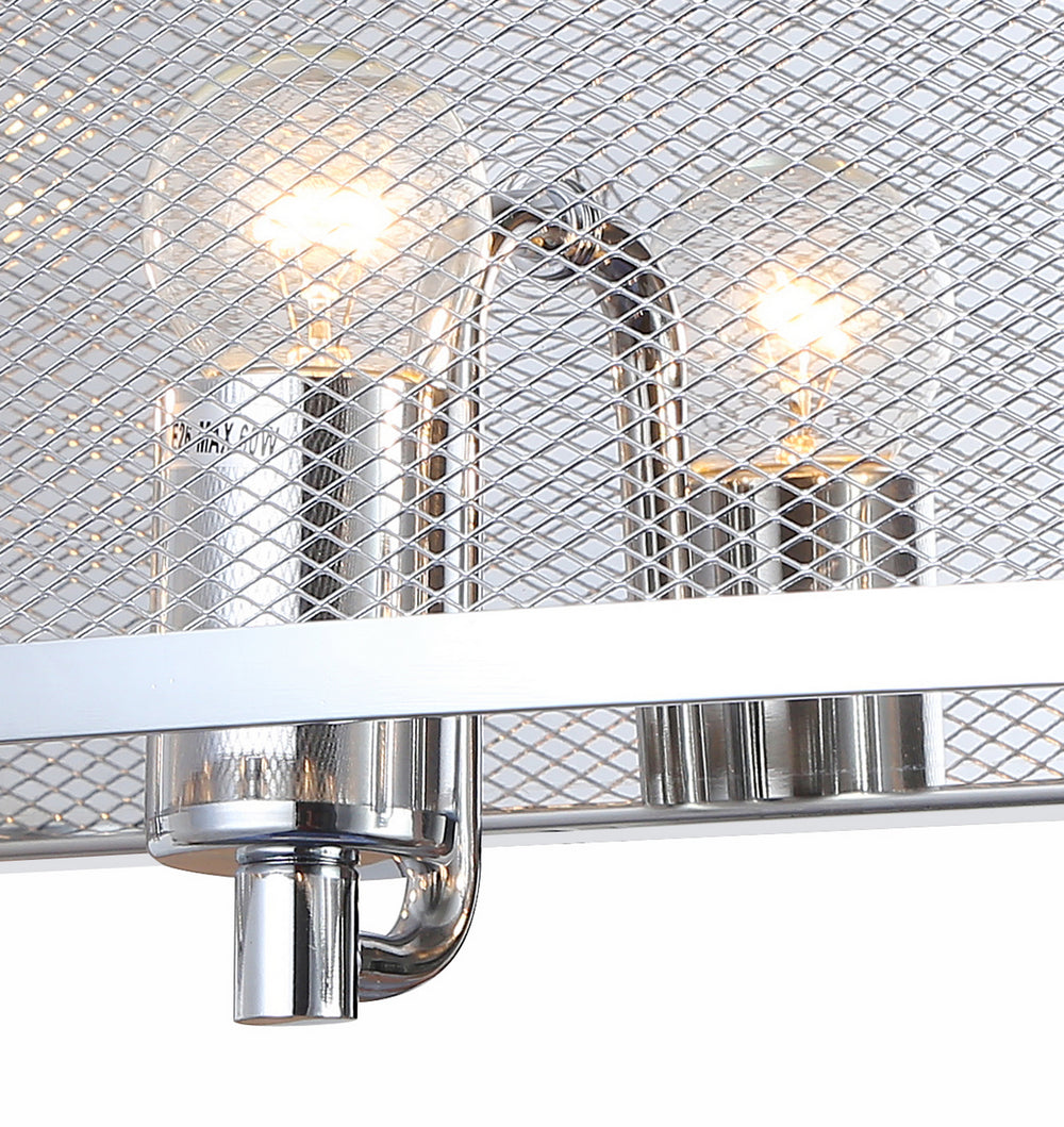 Bethel International Canada - Three Light Wall Sconce - Chrome- Union Lighting Luminaires Decor