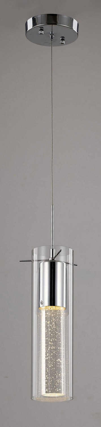 Bethel International Canada - One Light Pendant - Chrome- Union Lighting Luminaires Decor