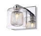 Bethel International Canada - One Light Wall Sconce - Chrome- Union Lighting Luminaires Decor