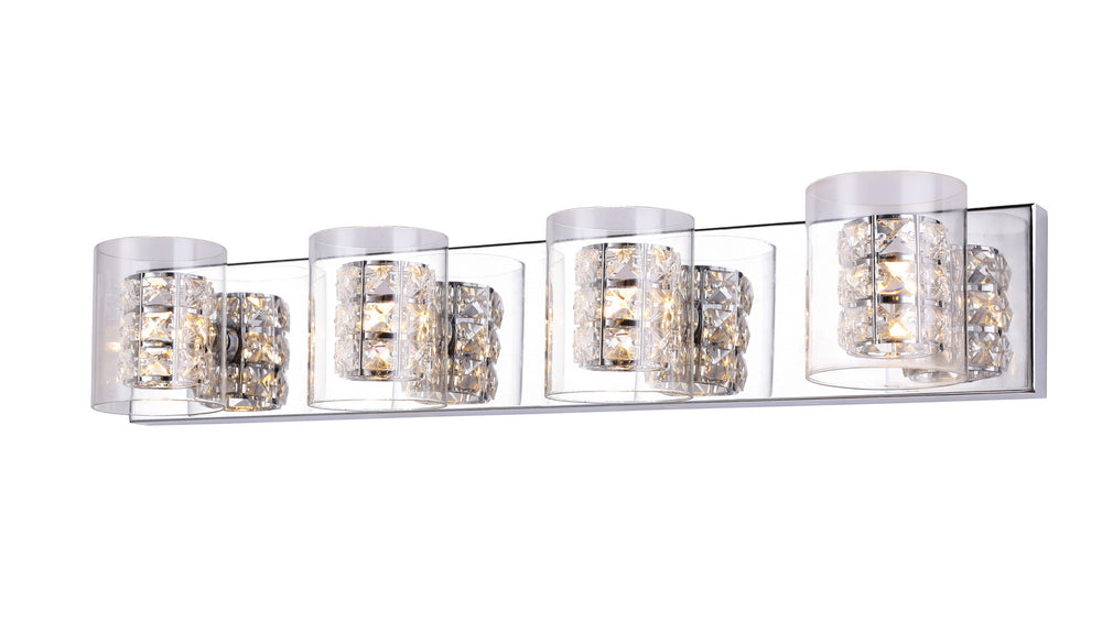 Bethel International Canada - Four Light Wall Sconce - Chrome- Union Lighting Luminaires Decor