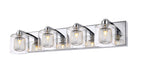 Bethel International Canada - Four Light Wall Sconce - Chrome- Union Lighting Luminaires Decor