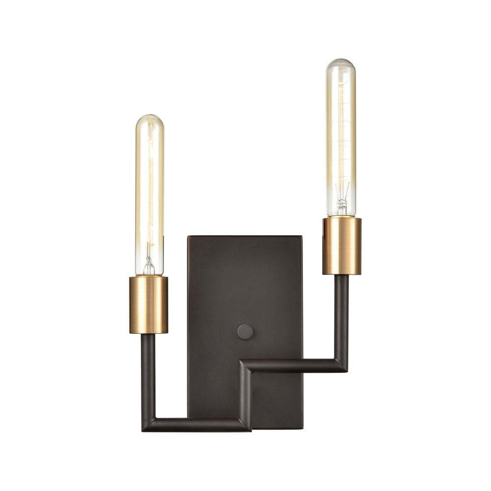 ELK Home - Two Light Wall Sconce - Congruency - Oil Rubbed Bronze- Union Lighting Luminaires Decor