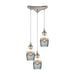 ELK Home - Three Light Pendant - Sutter Creek - Satin Nickel- Union Lighting Luminaires Decor