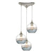 ELK Home - Three Light Pendant - Sutter Creek - Satin Nickel- Union Lighting Luminaires Decor