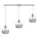 ELK Home - Three Light Pendant - Sutter Creek - Satin Nickel- Union Lighting Luminaires Decor