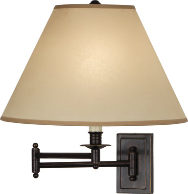 Robert Abbey - One Light Wall Swinger - Kinetic - Deep Patina Bronze- Union Lighting Luminaires Decor