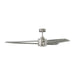 Visual Comfort Fan Canada - 60``Ceiling Fan - Armstrong 60 - Brushed Steel- Union Lighting Luminaires Decor