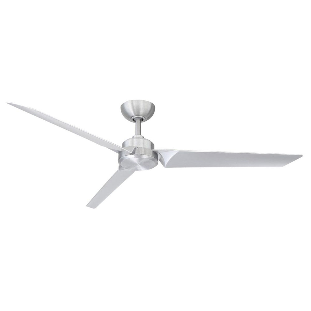 Modern Forms Fans Canada - 62" Ceiling Fan - Roboto - Brushed Aluminum/Titanium- Union Lighting Luminaires Decor