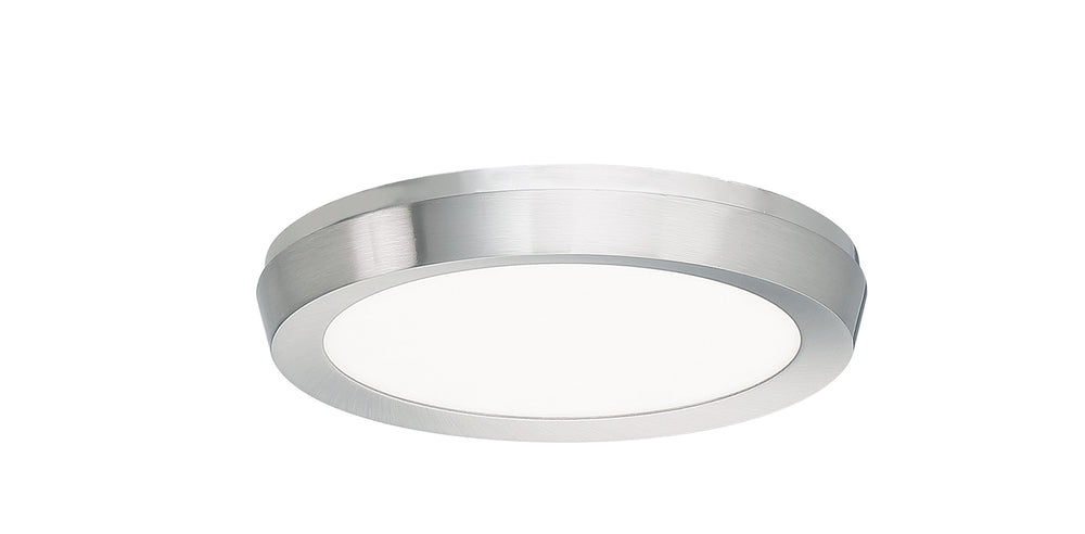 Modern Forms Canada - LED Flush Mount - Logo - Brushed Nickel- Union Lighting Luminaires Decor
