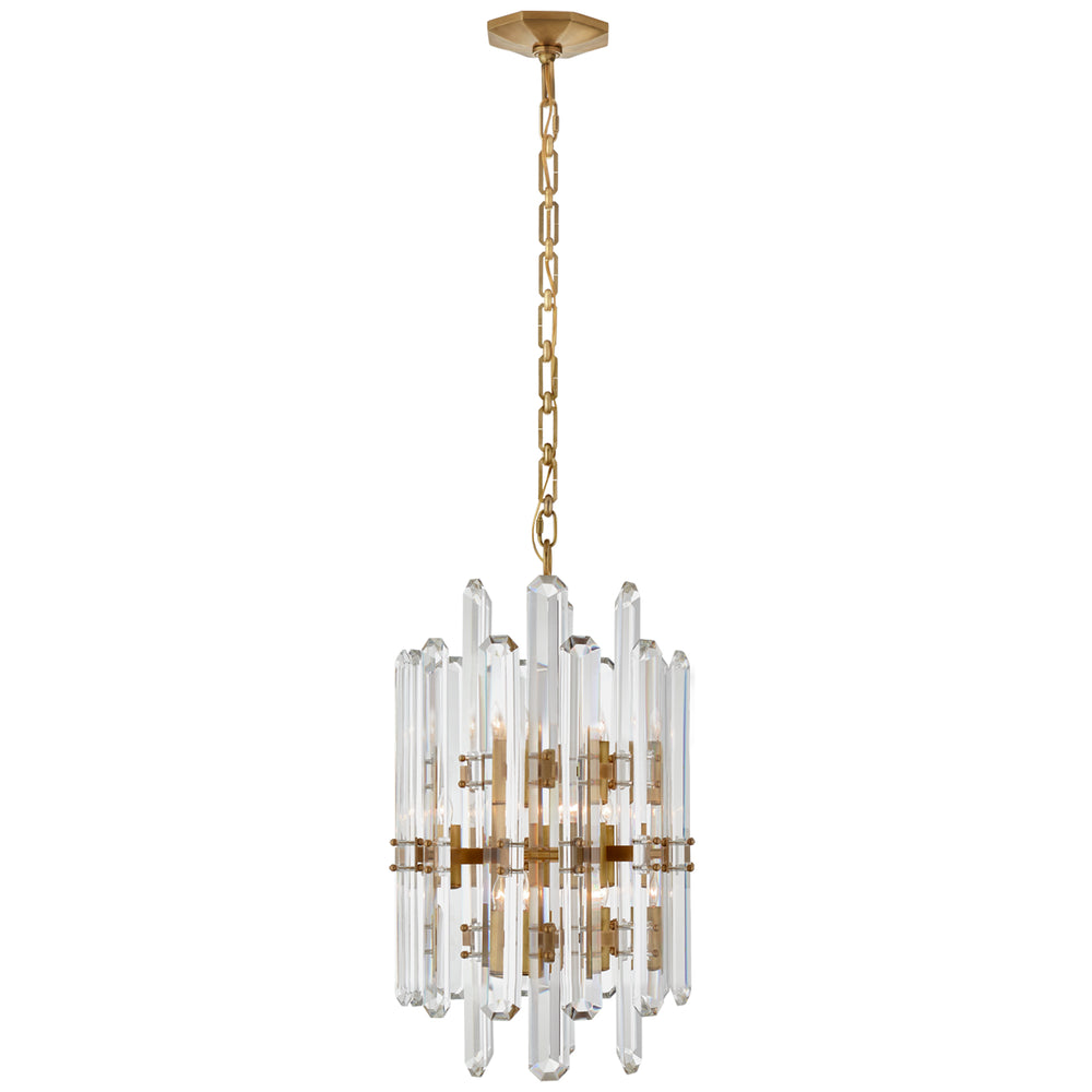Visual Comfort Signature Canada - 12 Light Chandelier - Bonnington - Hand-Rubbed Antique Brass- Union Lighting Luminaires Decor