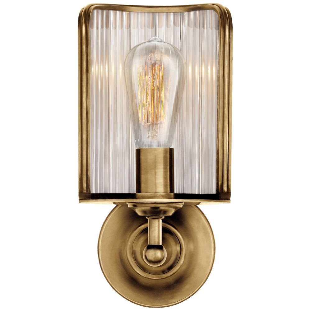Ralph Lauren Canada - One Light Wall Sconce - Rivington - Natural Brass- Union Lighting Luminaires Decor