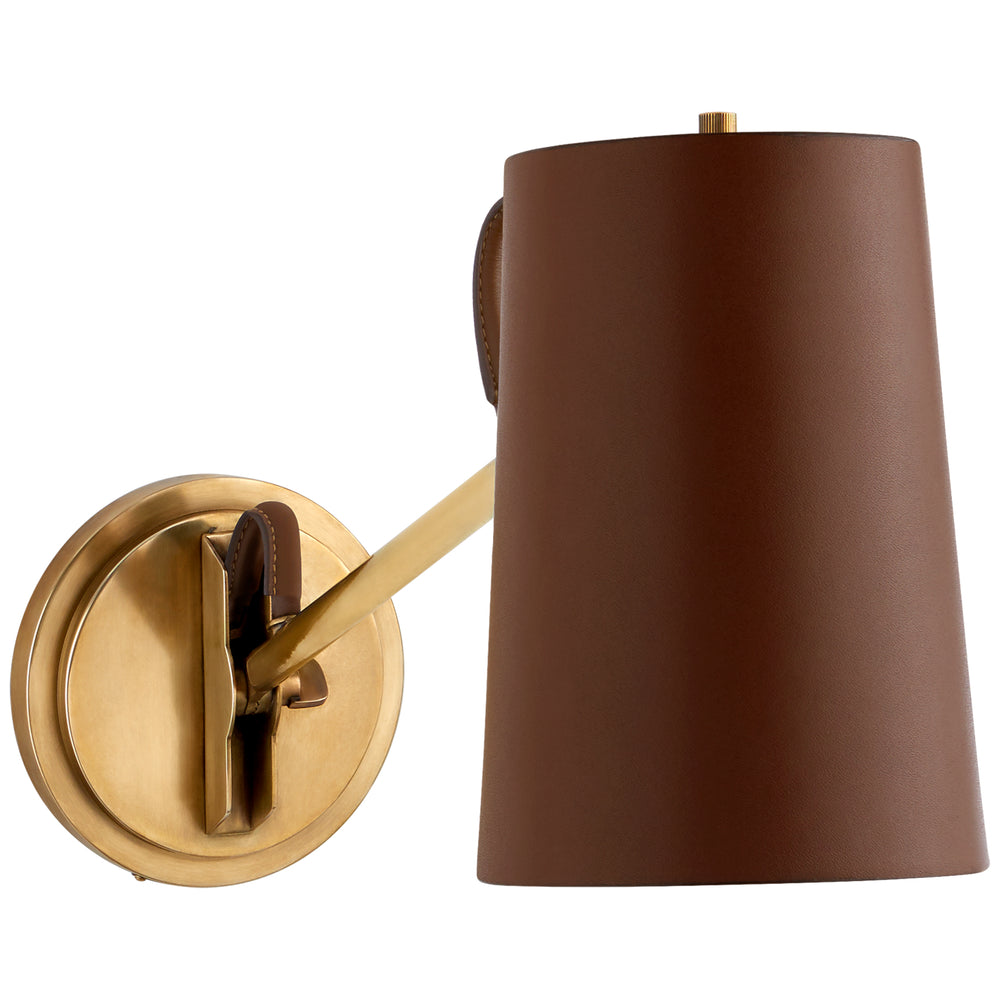 Ralph Lauren Canada - One Light Wall Sconce - Benton - Natural Brass- Union Lighting Luminaires Decor