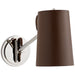Ralph Lauren Canada - One Light Wall Sconce - Benton - Polished Nickel- Union Lighting Luminaires Decor