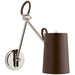 Ralph Lauren Canada - One Light Wall Sconce - Benton - Polished Nickel- Union Lighting Luminaires Decor