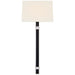 Ralph Lauren Canada - One Light Wall Sconce - Mitchell - Polished Nickel and Black Ebony- Union Lighting Luminaires Decor