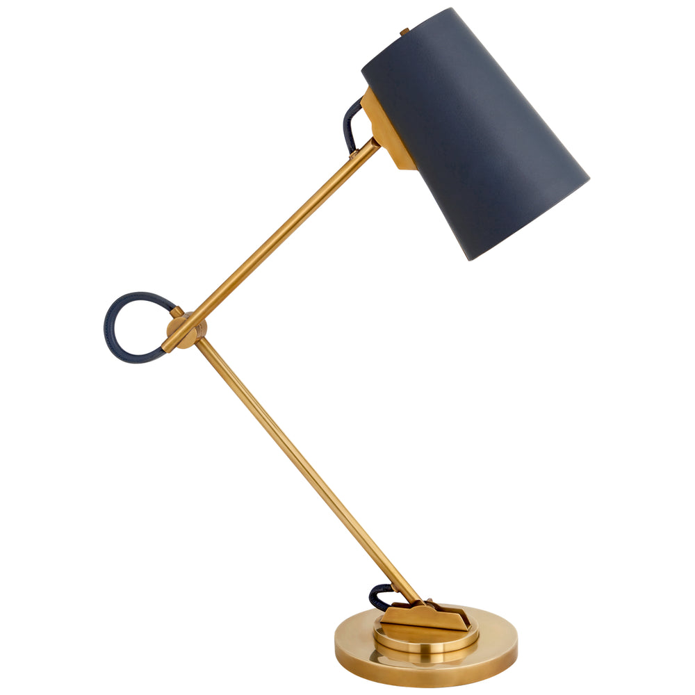 Ralph Lauren Canada - One Light Desk Lamp - Benton - Natural Brass- Union Lighting Luminaires Decor