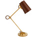 Ralph Lauren Canada - One Light Desk Lamp - Benton - Natural Brass- Union Lighting Luminaires Decor