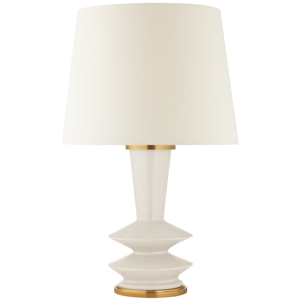 Visual Comfort Signature Canada - One Light Table Lamp - Whittaker - Ivory- Union Lighting Luminaires Decor
