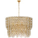 Visual Comfort Signature Canada - 12 Light Chandelier - Milazzo - Gild and Crystal- Union Lighting Luminaires Decor